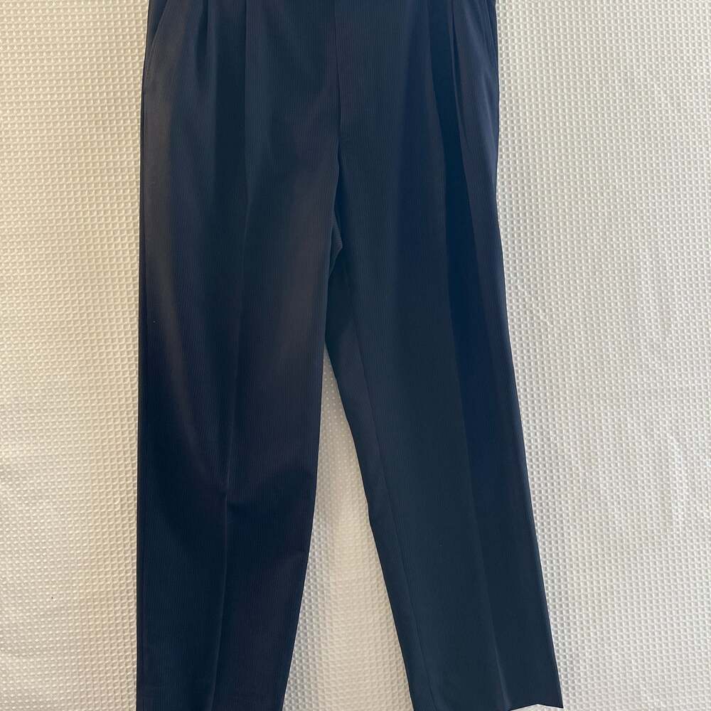Canali Navy Blue Dress Pants Slacks